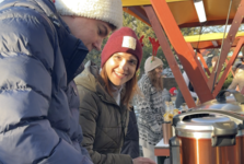 Na Modrém statku a náměstí v Měříně voněl svařák a punč