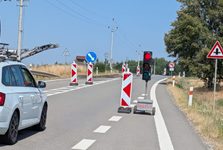 Pozor na omezení na silnici I/37 u Velké Bíteše, provoz tam řídí semafory Pozor na omezení na silnici I/37 u Velké Bíteše, provoz tam řídí semafory